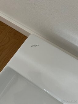 Bílé keramické umyvadlo MYJOYS - 6