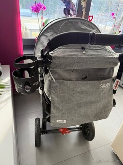 Sportovní kočárek Valco Snap 4 TailorMade, grey marle - 6