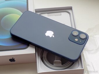 APPLE iPhone 12 mini 128GB Blue - ZÁRUKA - 100% BATERIE - 6