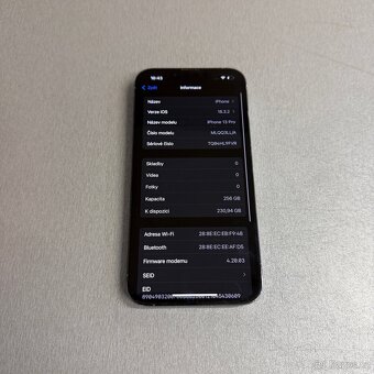 iPhone 13 Pro 256GB sierra blue, pěkný stav, rok záruka - 6