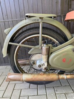 Jawa 250 pérák,typ 11,voják - 6