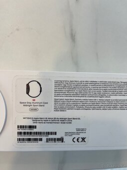 Prodám Apple watch SE (2022) 44mm Cellular -velmi dobrý stav - 6