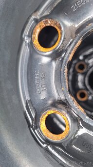 Plechové kola zimni 5x100 6Jx15 ET38 - 6