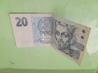 PAPÍROVÁ DVACETIKORUNA PAPÍROVÁ 20 VIZ FOTO IHNED K PRODEJI - 6