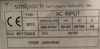 Automatická smršťovací balicí linka SMIPACK Model ßP1102AS - 6