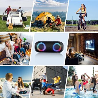 NOTABRICK Bluetooth reproduktor s RGB světlem - 6