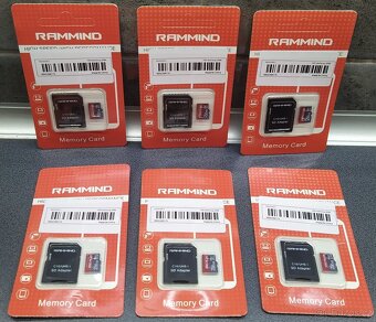 NOVÉ MicroSD Paměťové karty 512GB,256GB + Adaptér - 6