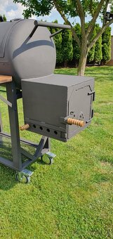 Velký zahradní BBQ Gril (Americký styl) SMOKER - 6