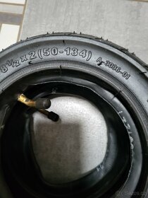 Prodám 3ks. Nové pneu+duše 81/2×2 - 6
