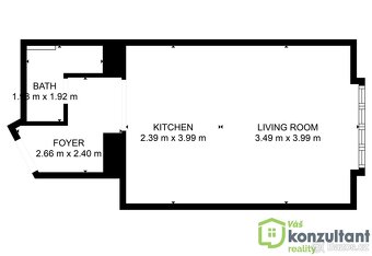 Pronájem bytu 1+kk, 33 m2 - Brno - Staré Brno, ev.č. 00796 - 6