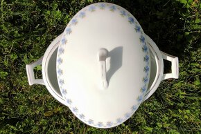 Retro porcelánová mísa, podnos, polévkovou mísu - 6