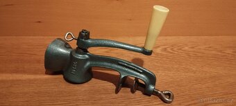 Retro starý mlýnek na mák IDEAL - Czechoslovakia - 6