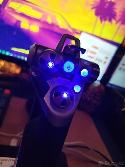 Saitek X52 H.O.T.A.S – TOP stav, vzácnější kus - 6