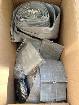 Vertikální žaluzie modré a šedé - 6