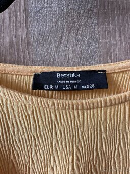 Midi žluté šaty - 6