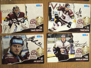 HC Sparta Praha podepsané karty 14 ks 2015/16 - 6
