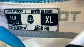 Dres Jaromír Jágr 68 Rytíři Kladno (podepsaný) - 6