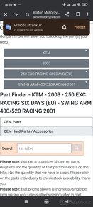 VODIČ ŘETĚZU Zadní ktm 546. 07.066.100 - 6