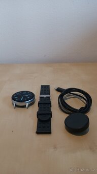 Samsung galaxy watch actvie 2 44m - zánovní, lesklá stříbrná - 6