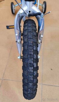 Dětské kolo Yedoo Pidapi 16" Alu světlé-modá včetně koleček - 6