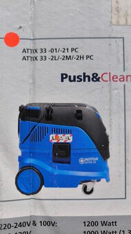 Průmyslový vysavač Nilfisk ATTIX 33-2M PC, nepoužívaný - 6