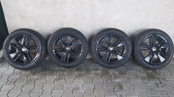 Prodám orig.alu Škoda - typ alu Nevis - pneu zimní 215/55/17 - 6