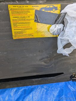 Kufr, dvirka, poklop, Volvo V70 II, 2002, 2.4 benzin, P2 - 6