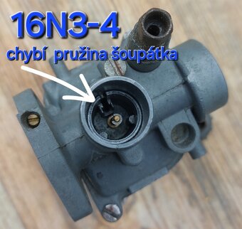 Původní DDR karburace SIMSON S51, S51 ENDURO - 6