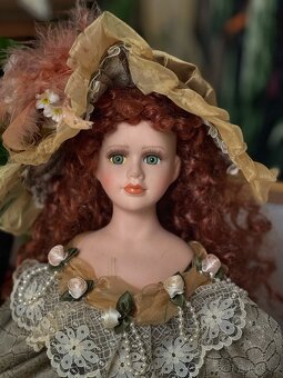 Porcelánová panenka 70 cm - 6