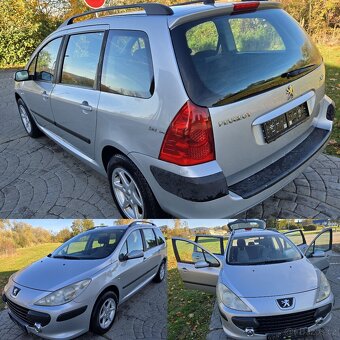 PEUGEOT 307 SW 1,4 16v BENZÍNOVÝ ČTYŘVÁLEC KLIMA, ALU KOLA - 6