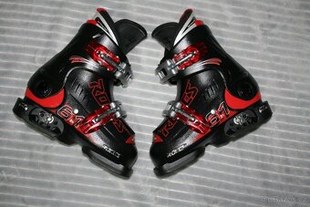 detské lyže Atomic redster 80 cm, lyžaky Nordica - 6