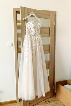 Svatební šaty vel. 36/38 - 6