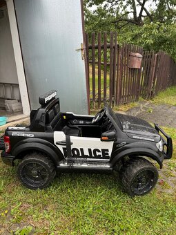 Dětské elektrické autíčko Ford Ranger Raptor Police - 6