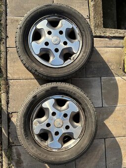 PRODÁM 2ks. alu kol Ford 16" 5x160 5.5J ET56 střed 65.1 mm - 6