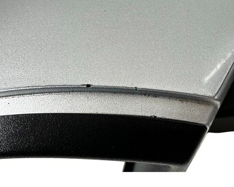 Levé zpětné zrcátko stříbrná metalíza LA7W Škoda Octavia 3 - 6