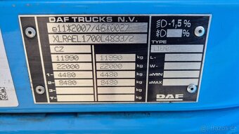 DAF LF 260 FA EURO 6 valník s plachtou + h.čelo + přívěs - 6