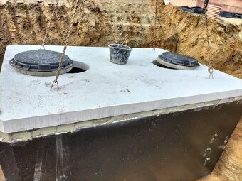 10m3 betonová jímka, nádrž, žumpa - 6