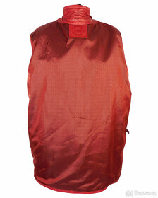 Kožený měkký dámský červený kabátek KARA vel. 42 - 6