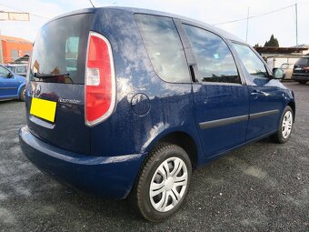 ŠKODA ROOMSTER 1.2 HTP 51kW 1.MAJITEL MÁLO KM - 6