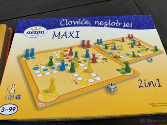 Sada dětských deskových her a puzzlí - 6