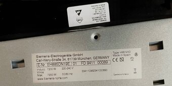Indukční varná deska Siemens EH885DN19E/01 - 6