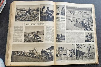 Stare viazané casopisy Svet v obrazech 1949 - 6