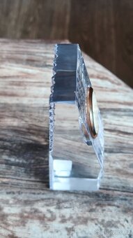 Stolní křišťálové hodinky. - 6