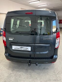 Dacia Dokker 1.6i 75KW 1.MAJITEL SERVISKA TEMPOMAT TAŽNÉ ZAŘ - 6