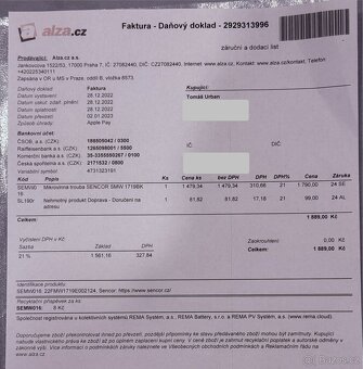 Mikrovlnná trouba SENCOR SMW - 6