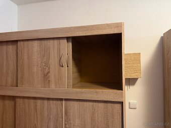 Šatní skříň 3 dveř. sonoma - 6