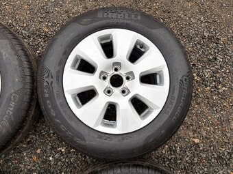 Alu orig letni sada Audi 5x112 7,5J ET37 225/60 R16 - 6