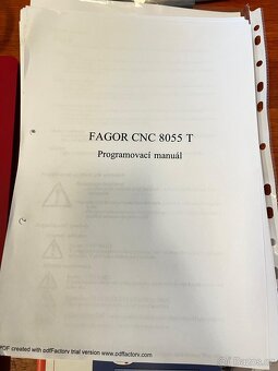 CNC soustruh Fagor Chevalier - 6