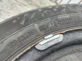 15'' disky 5x112 se zimními 195/65 s pneu 8,7 mm - 6