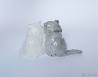 Porcelánová figurka - perské kočky - Hutschenreuther - 6